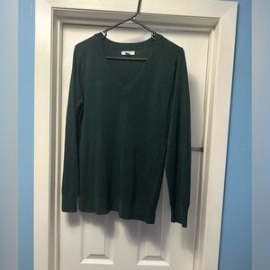 Womens Green Sweater